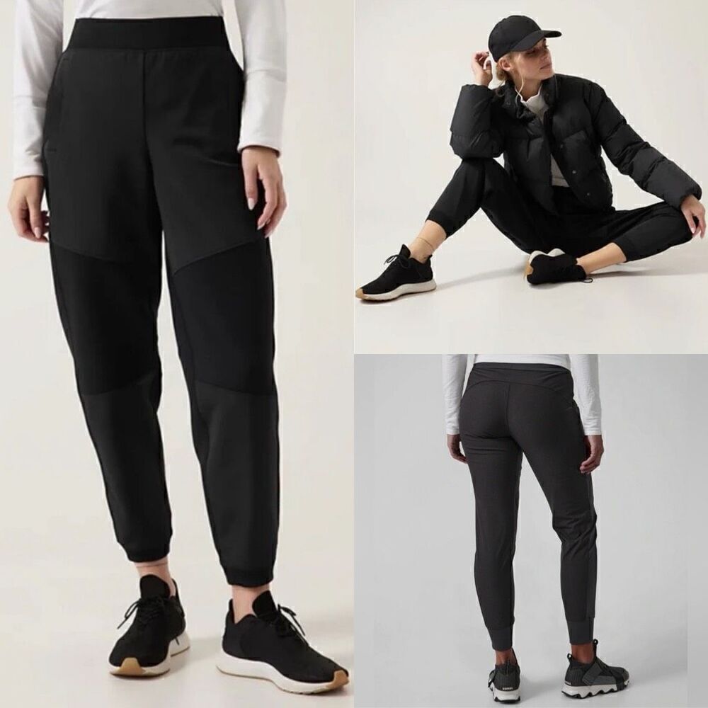 Athleta NWT Get Set Hybrid Jogger black size large